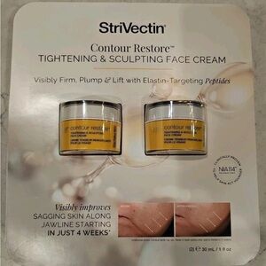 2-pack StriVectin Contour Restore Tightening Sculpting Face Cream 1oz +1oz NEW